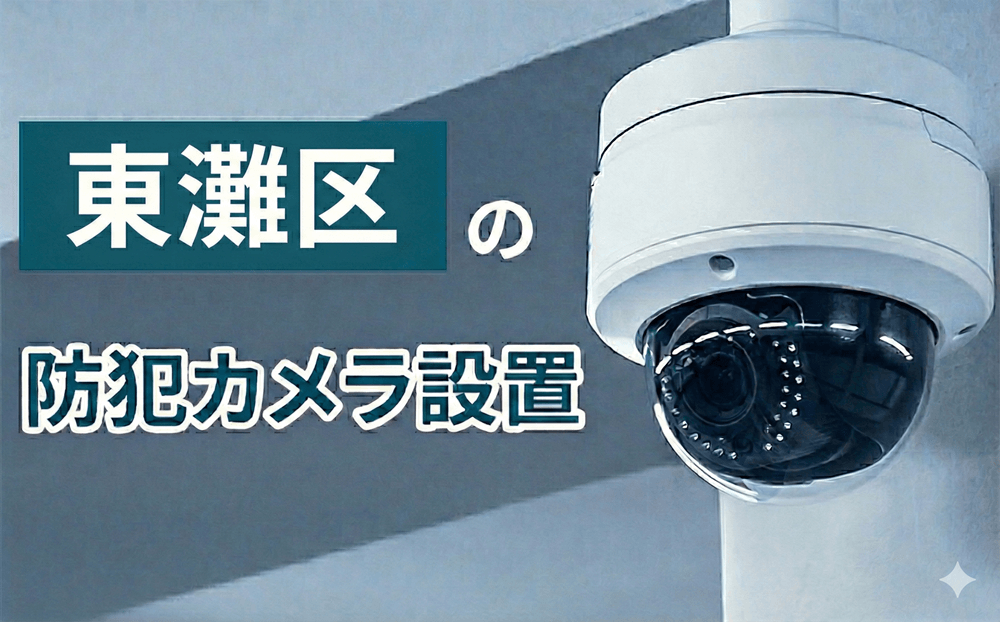 東灘区の防犯カメラ設置