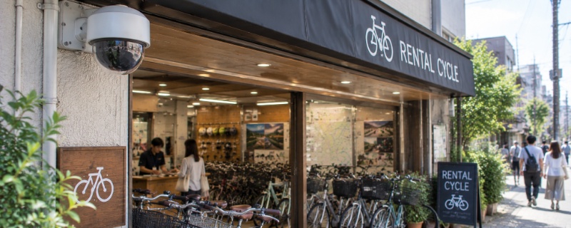 レンタサイクル事業者・駐輪場